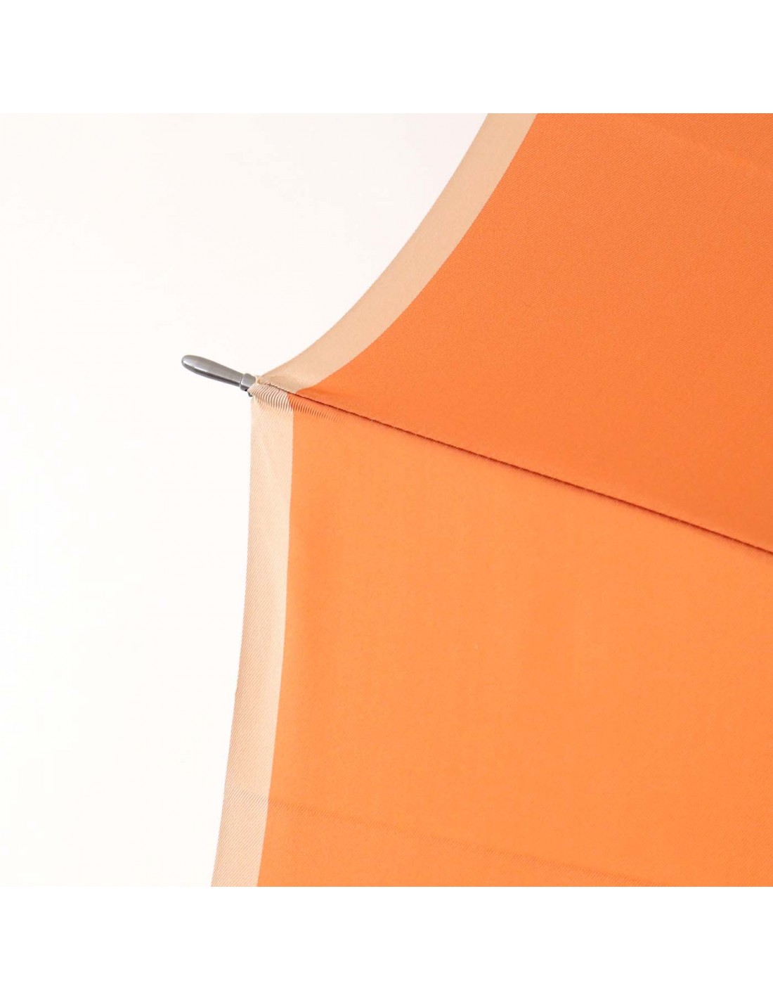 Damen Regenschirm Orange/Beige