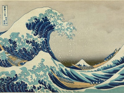 Die große Welle von Kanagawa: Ein Meisterwerk der japanischen Ukiyo-e-Kunst